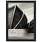 WallsThatSpeak Vertically or Horizontally Hanging Black Picture Frame, 6ct.